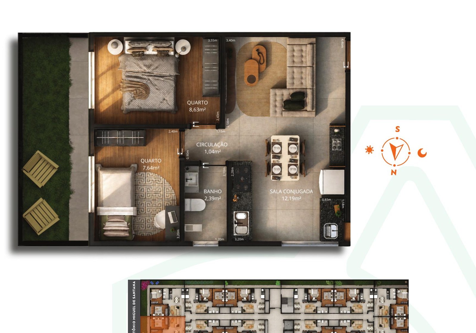Garden 101 — 54,88 m²